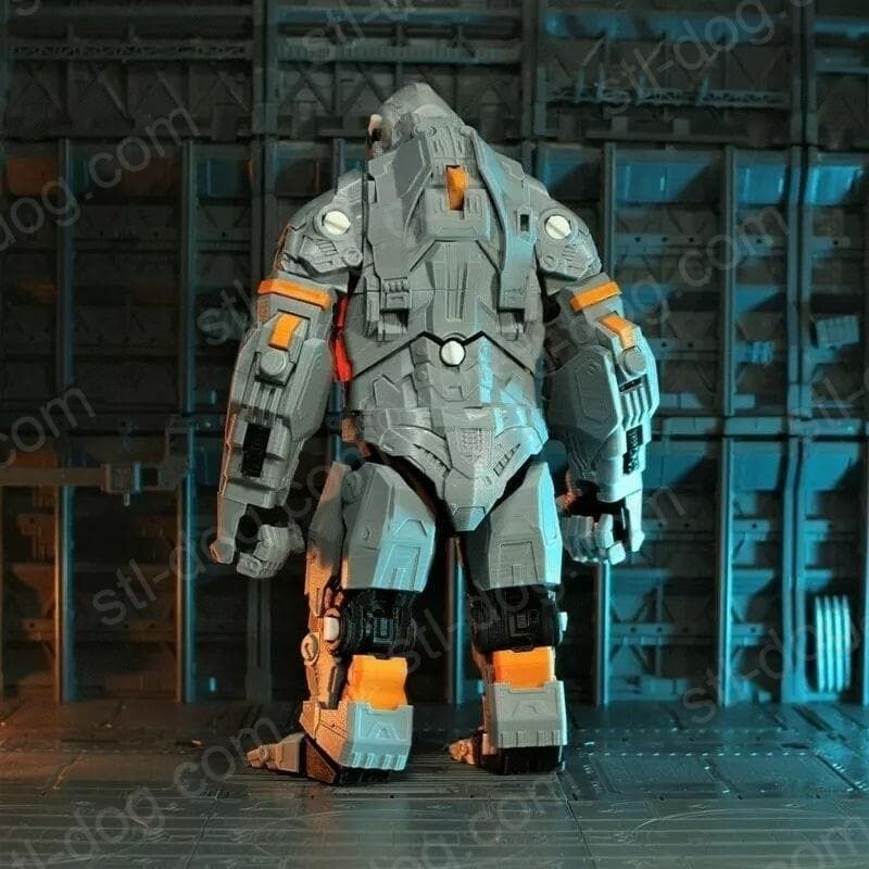 机械大猩猩(Mecha Kong) 3D打印图纸